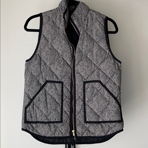 J. Crew Factory Jackets & Blazers - J crew excursion herringbone vest